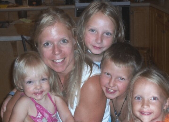 Jill McPherson with her four children