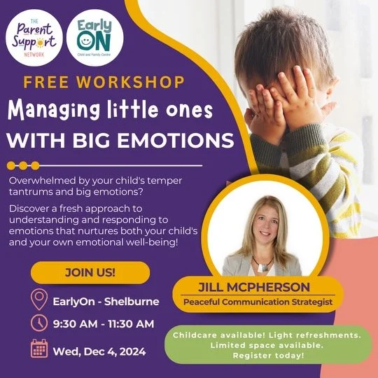 Supporting Little Ones with Big Emotions