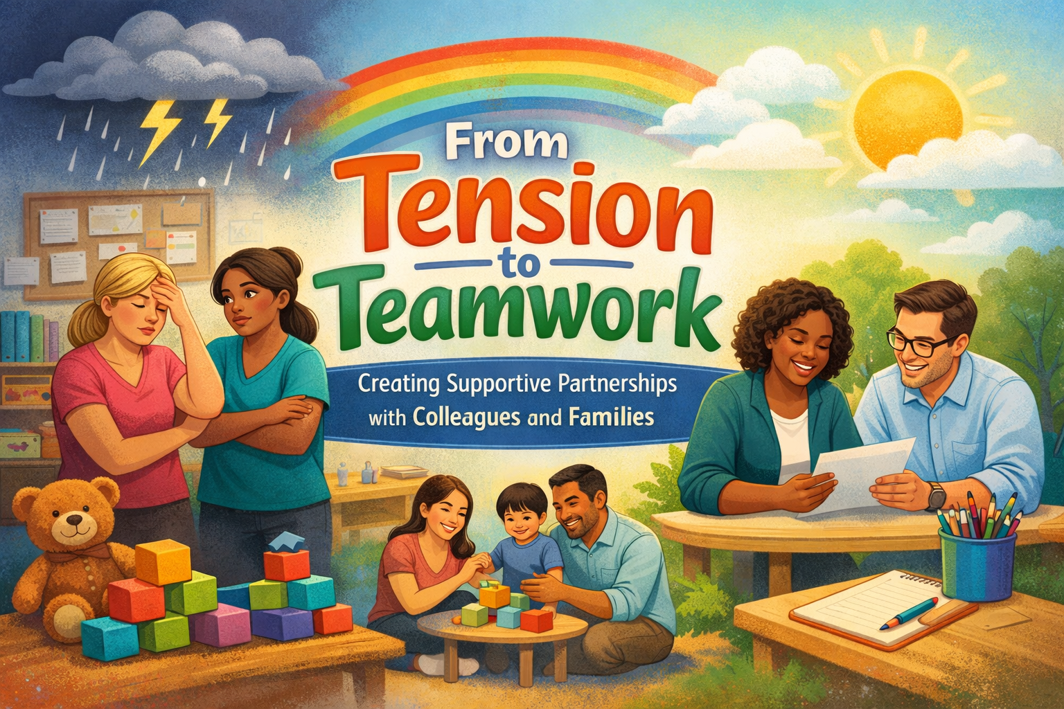 From Tension to Teamwork: Creating Supportive Partnerships with Colleagues and Families