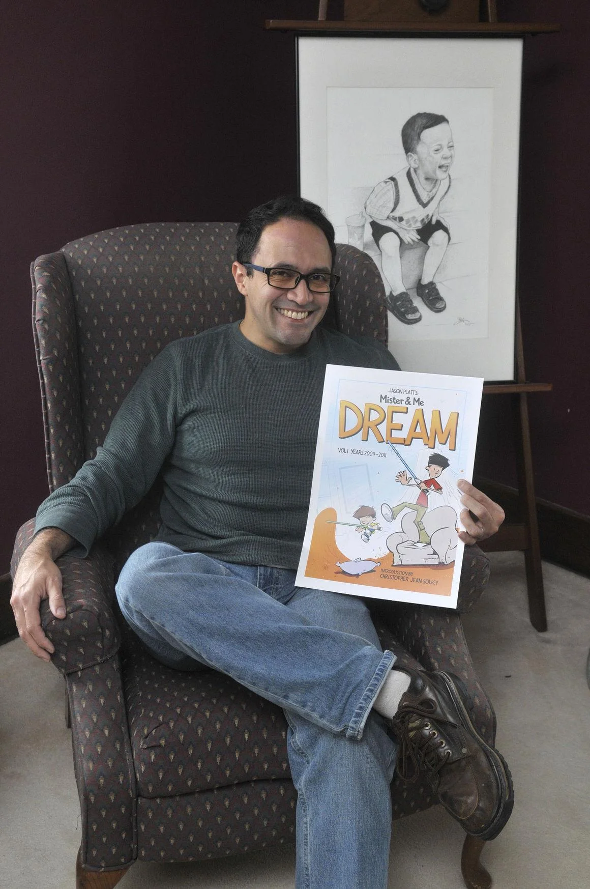 Davenport illustrator wins big graphic novel contract