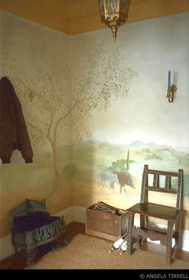 Umbrian Countryside, New York, NY Angela Tirrell — Master Muralist,