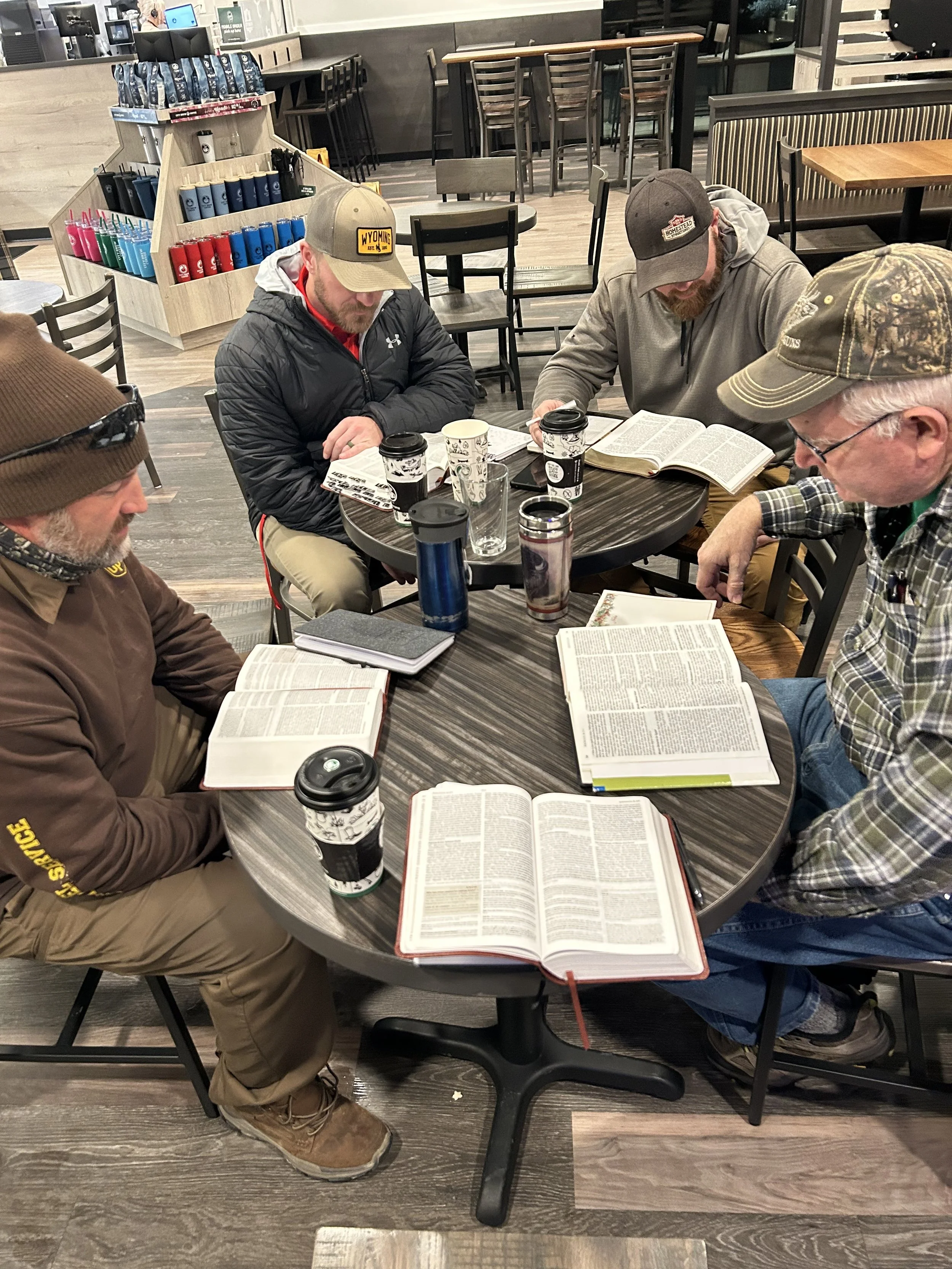 Men's Coffee Growth Group (Join Anytime)              