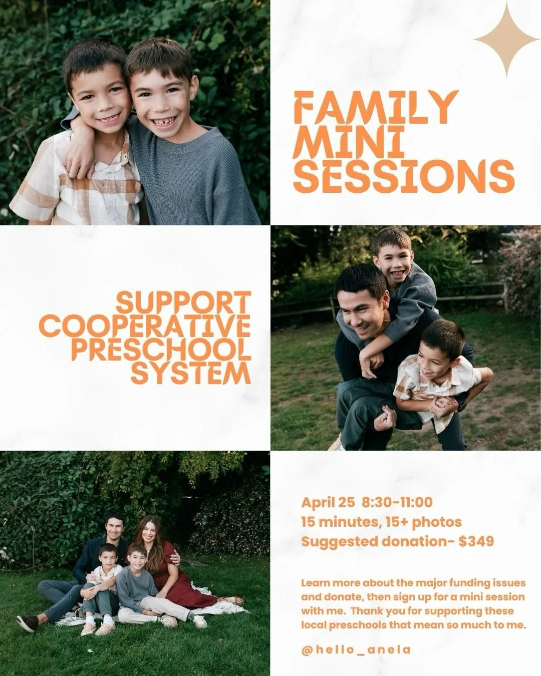 The Cooperative Preschool System that is the foundation of many of my most treasured friendships, parenting tools, and what led me to being a photographer (thank you @elenasblair_photography who I met at coop) is facing massive funding shortages due 