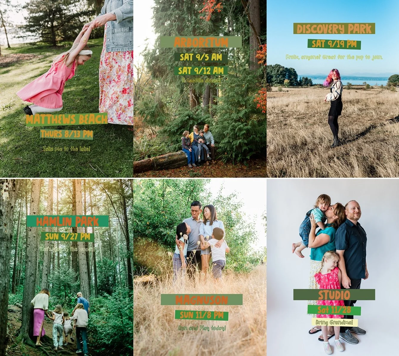 Your Guide to Seattle Short Sessions: Every Location (and How to Pick Yours)