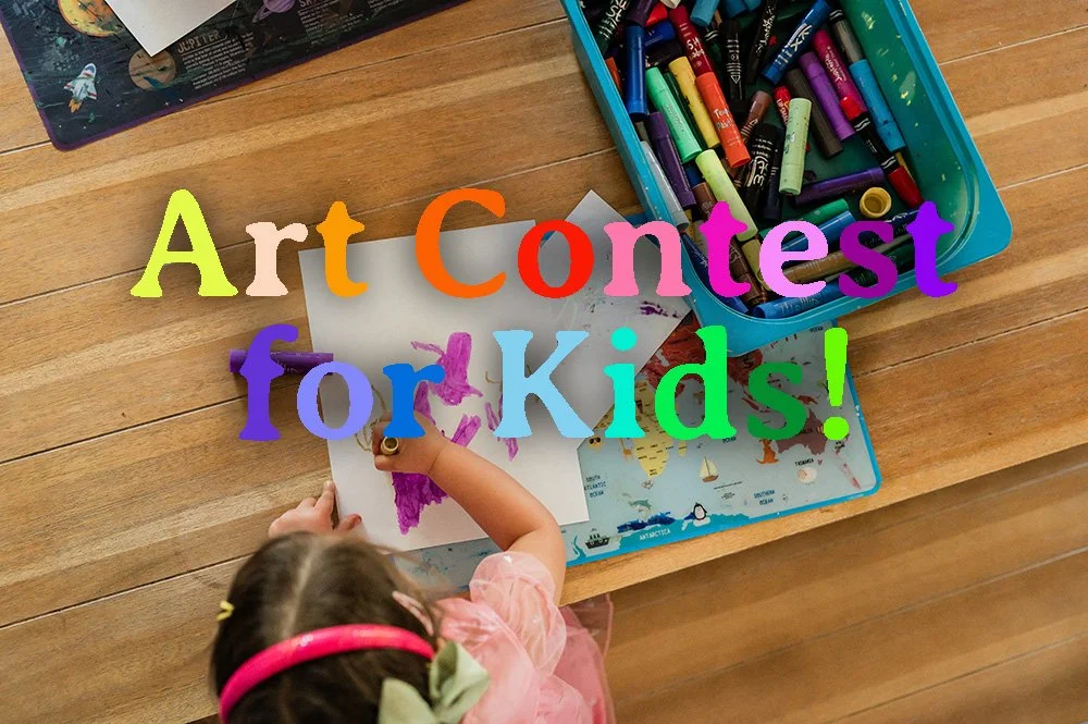 toddler draws art with paint sticks