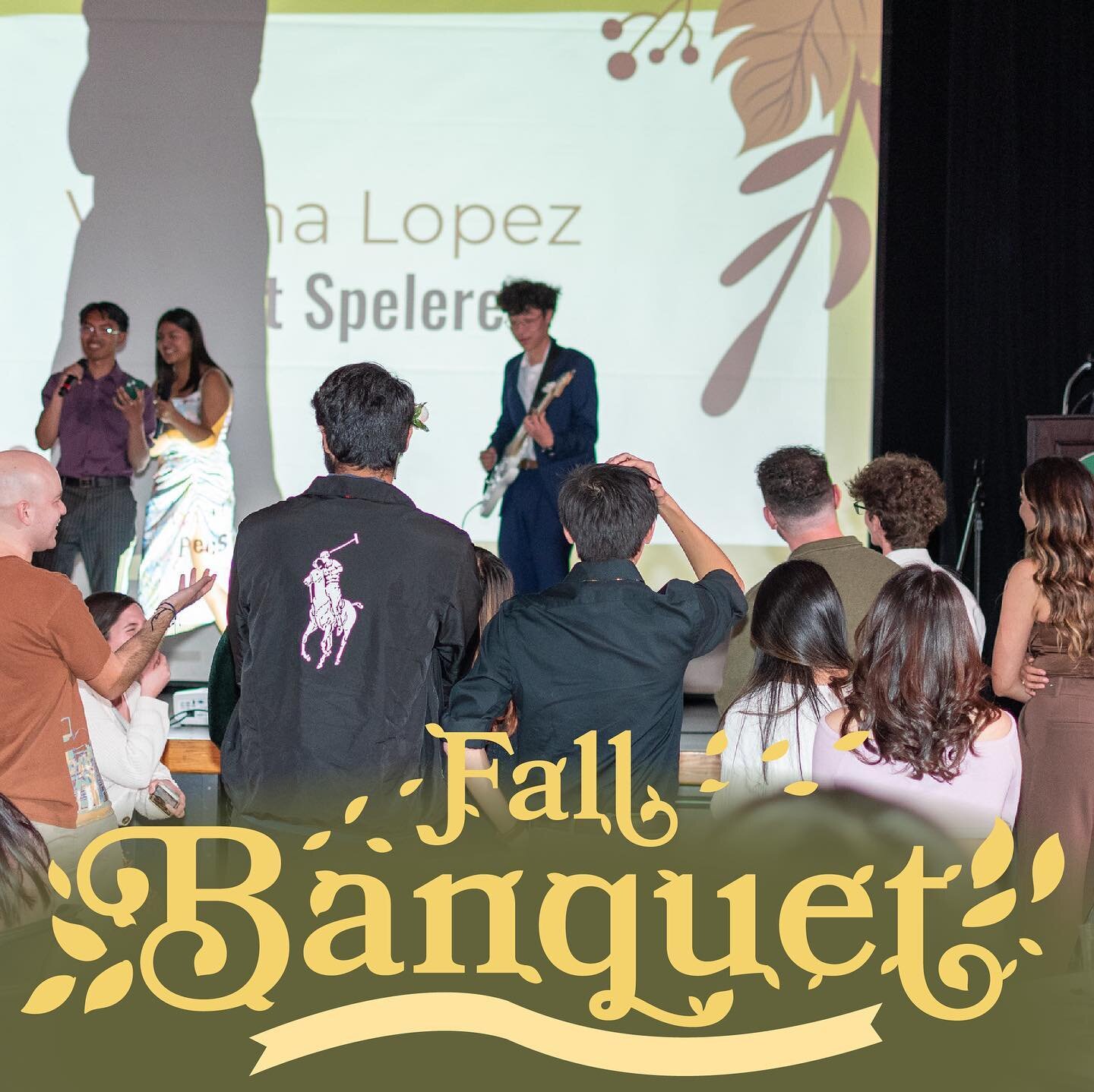 🍁✨ Fall Banquet 🍁✨
Special Thanks to our Fellowship VPS, Evan Kim and Saif Younis for hosting this Banquet! Our members celebrated with a potluck dinner while getting to watch performances from our very own members!

#apo #alphaphiomega #calpoly #c