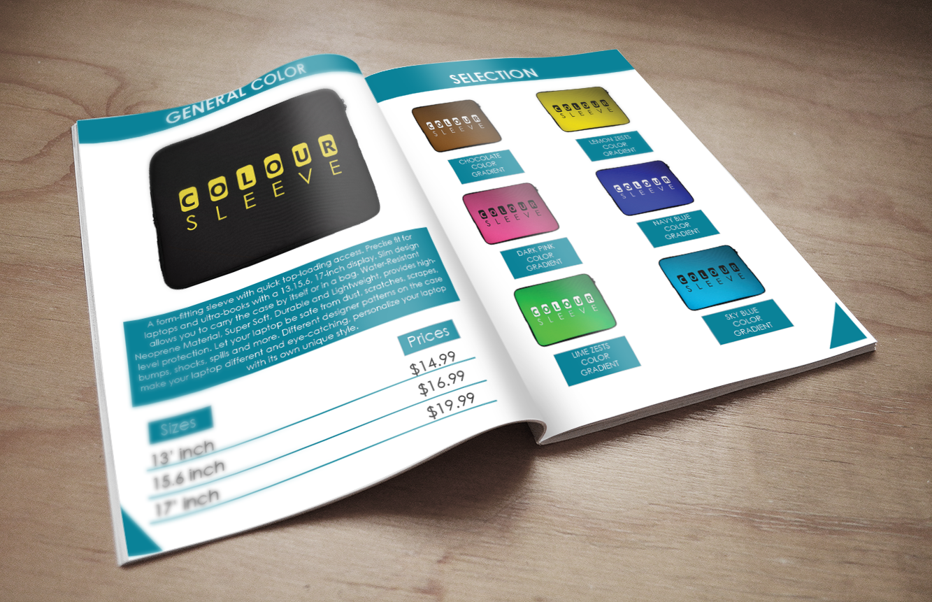 Colour Sleeve (Catalog/Magazine) — Stephon's Design