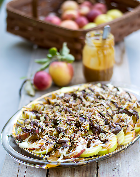 Caramel Apple Nachos 