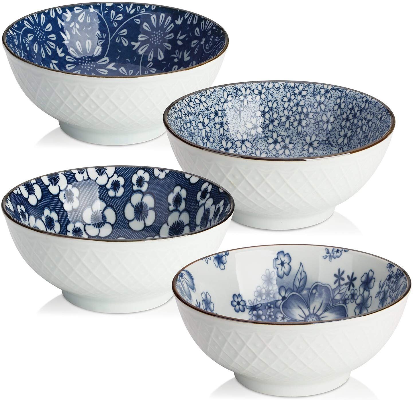  Blue and White Bowls
