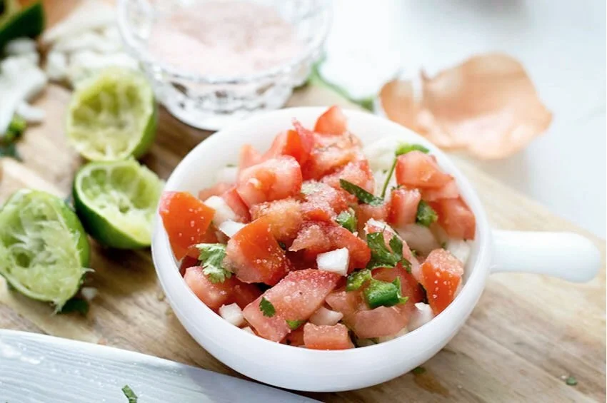 Easy Mexican Favorite Fresh Pico de Gallo Salsa Recipe 