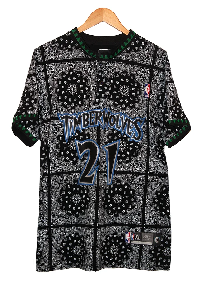 Kevin Garnett Bandana Polo Jersey Size: XL