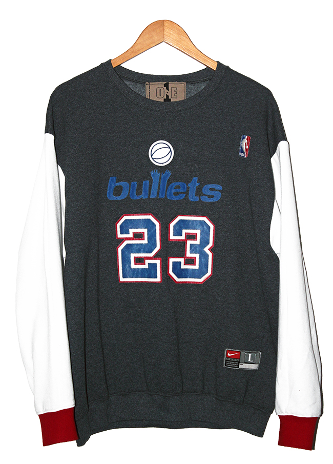 Michael Jordan Bullets Sweatshirt Size: L