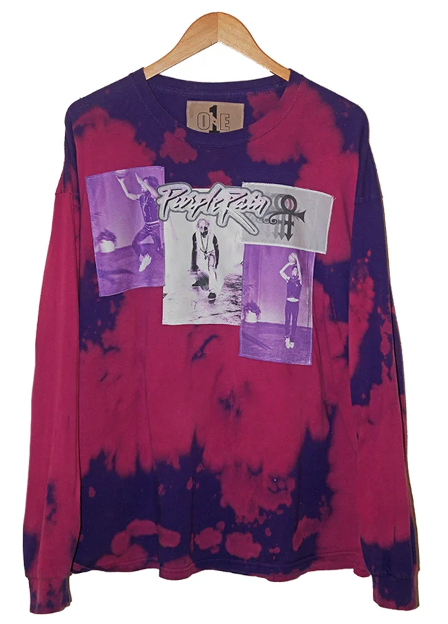 Prince Purple Rain Highlight Reel L/S Tee Size: XL