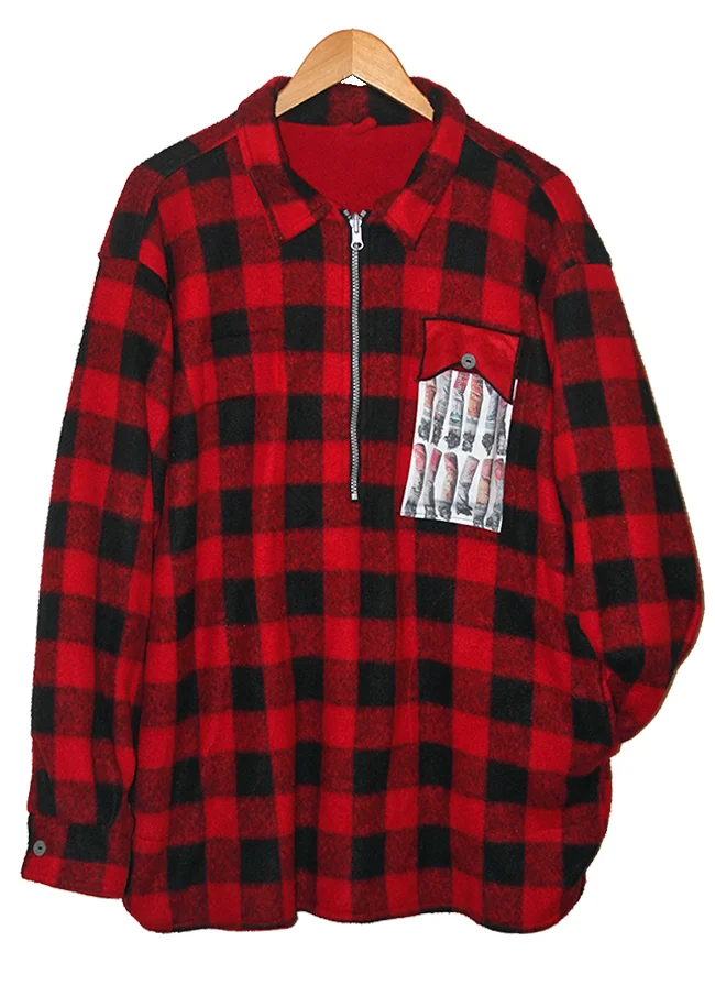 Marlboro Member Reversible Fleece Sweater Size: L