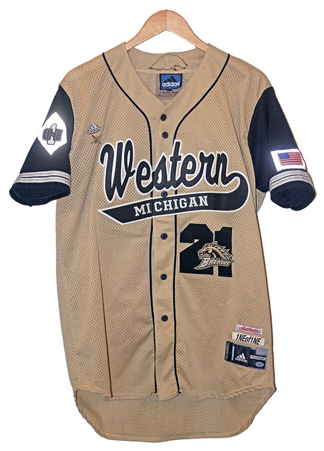 Game Worn WMU x 1neof1ne Baseball Jersey Size: XL