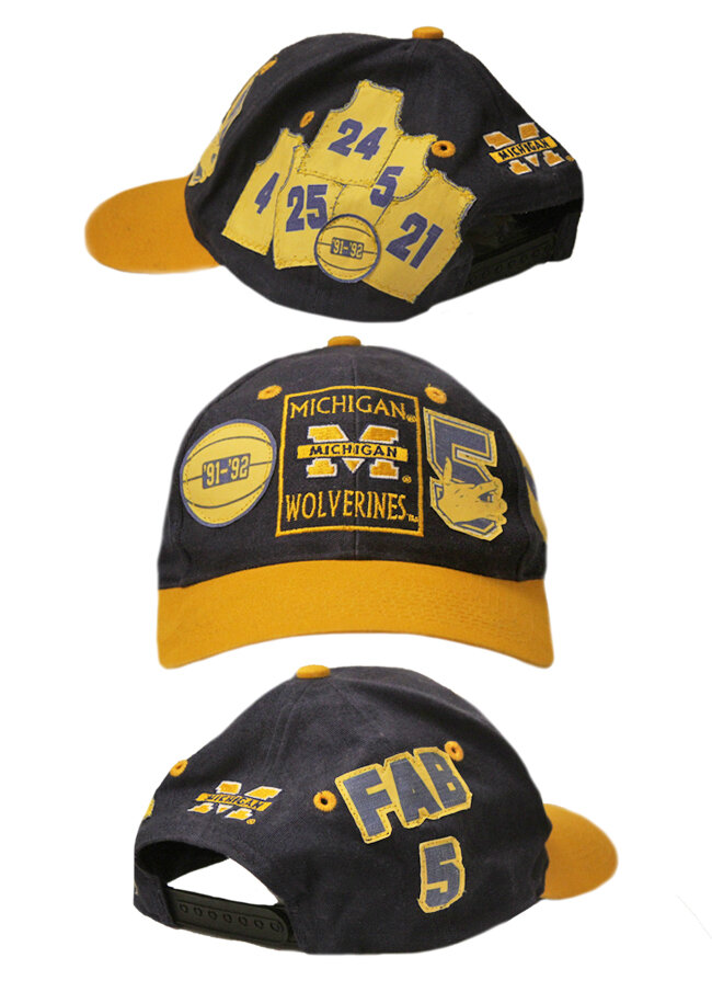 U of M Fab Five '91-'92 Snapback Hat