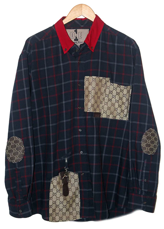 Gucci Button Down Woven Size: XL