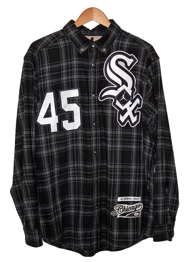 Michael Jordan 1994 Clubhouse Flannel Size: XL