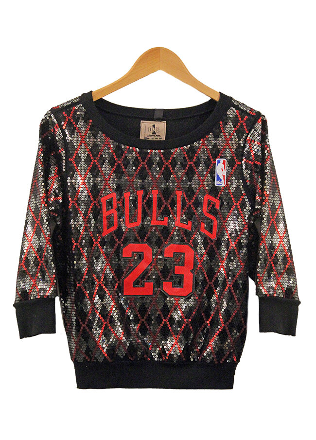Michael Jordan Last Dance Sequin Sweater Size: S (women)