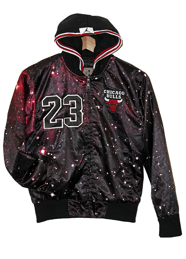 Michael Jordan 1990 Last Frontier Space Jacket Size: L (YOUTH)