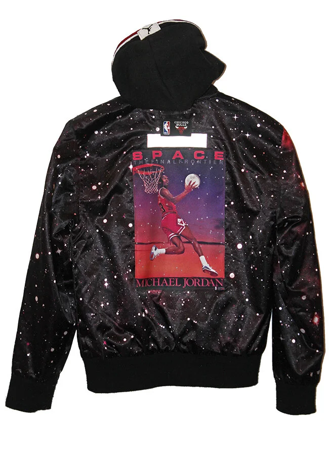 Michael Jordan 1990 Last Frontier Space Jacket Size: L (YOUTH 