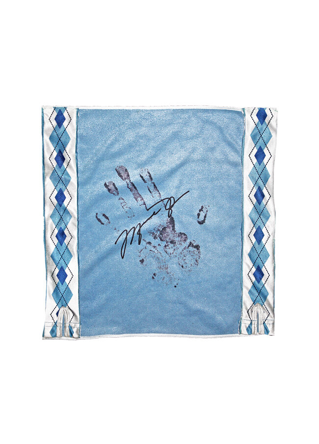 Mike Jordan Handprint UNC Towel