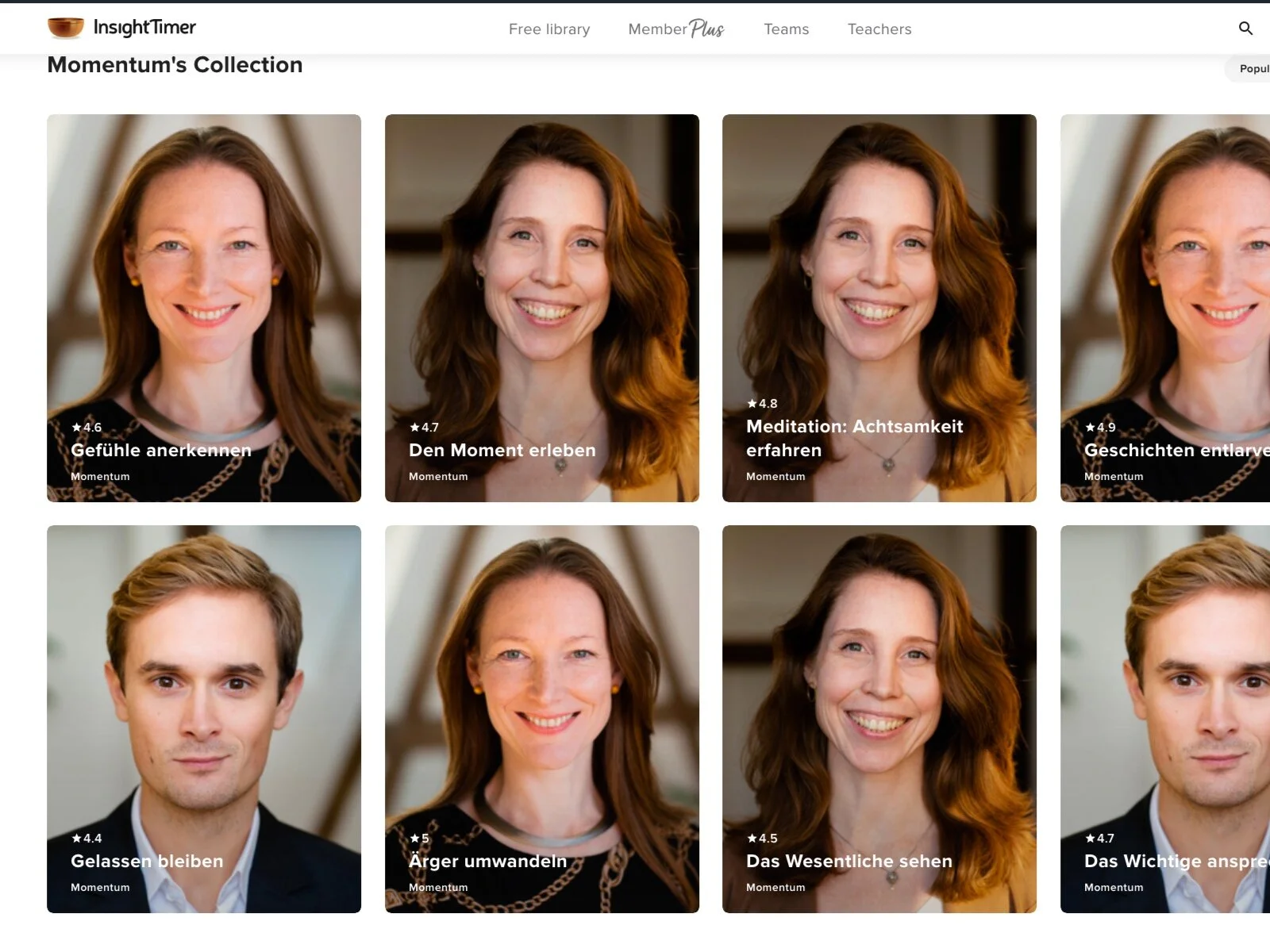 We are on Insight Timer!