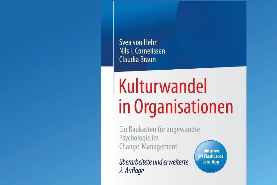 Book publication! The 2nd edition "Culture Change in Organizations" is published!