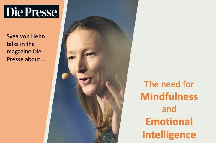 Article in "Der Presse" with Svea von Hehn about high performance in the future