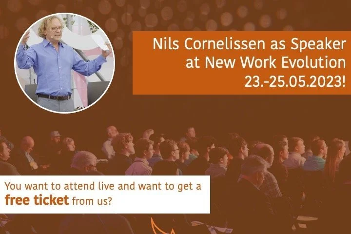 New Work Evolution 2023 - Free tickets to the event and Nils' keynote speech