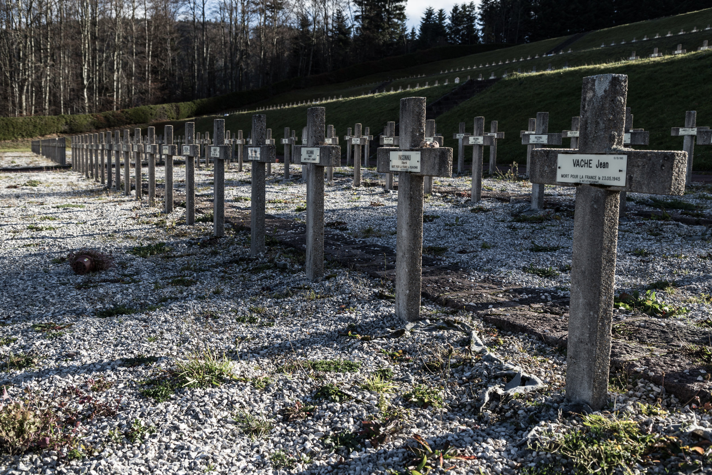 Il cimitero dedicato ai partigiani francesi