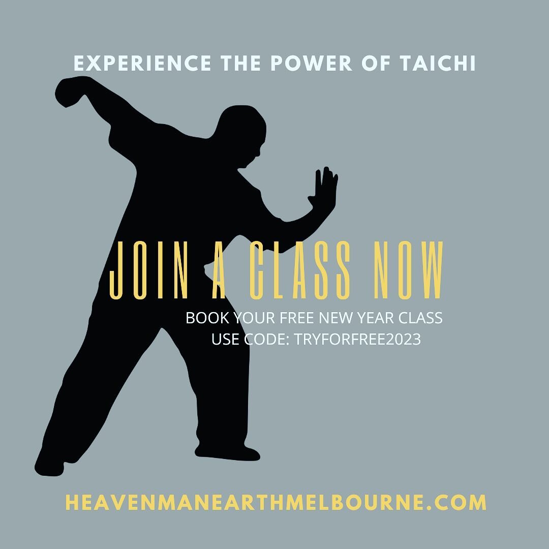 Learn TaiChi in 2023! Class is back in full swing. Come &amp; join us for a free trial now.

Classes in Fitzroy. Online for HME Melb &amp; @discovertaiji members

You&rsquo;ve hit the bags, drilled techniques and have taken some hard knocks. Now it's