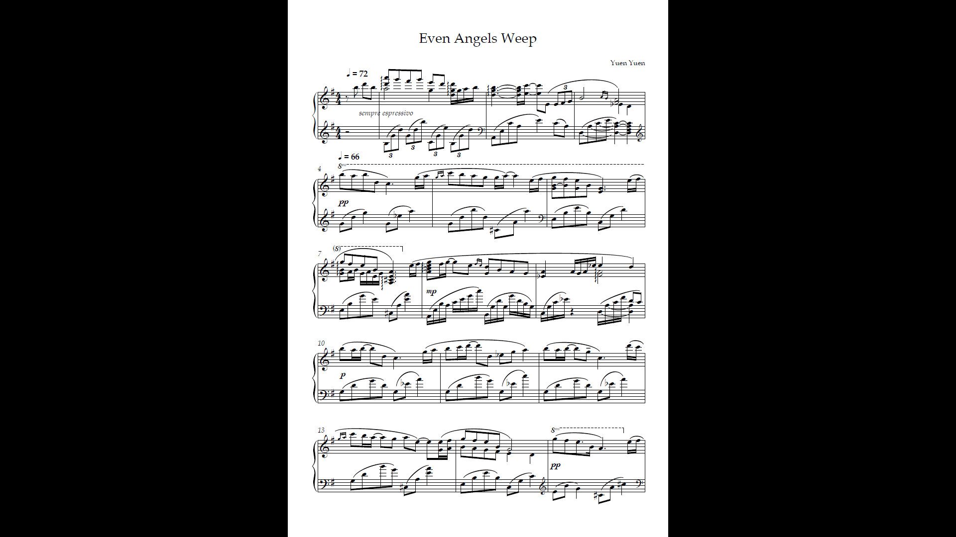 Even Angels Weep