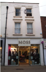 Moss Bros in Silver Street