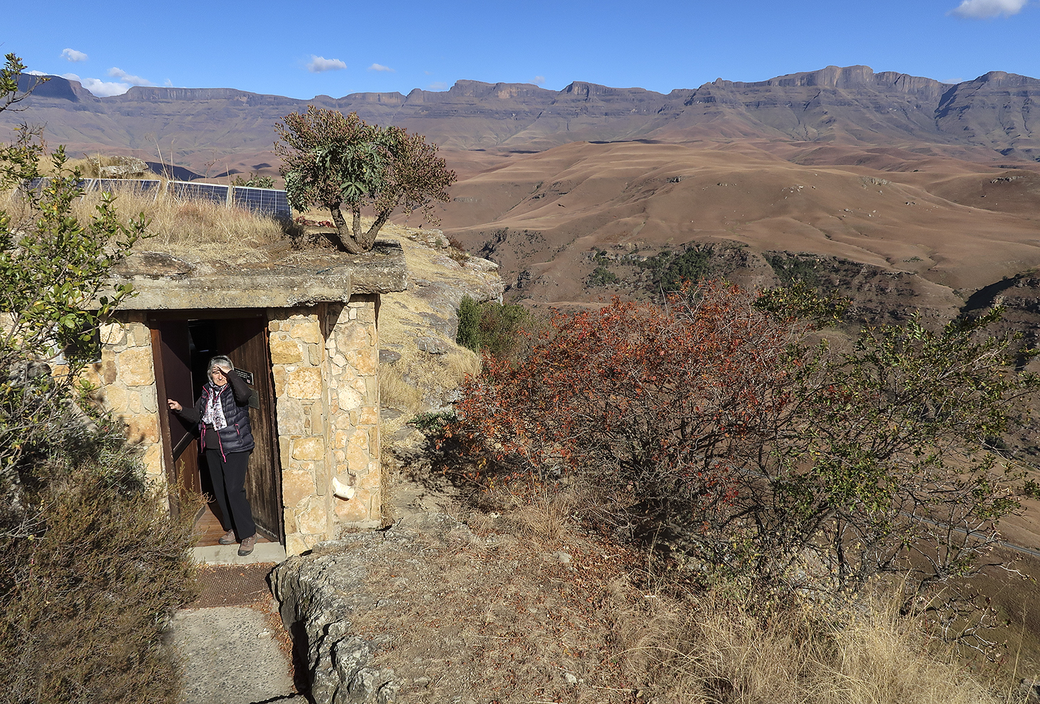 Old Vulture Hide, Giants Castle Nature Reserve. ©Rosamund Macfarlane