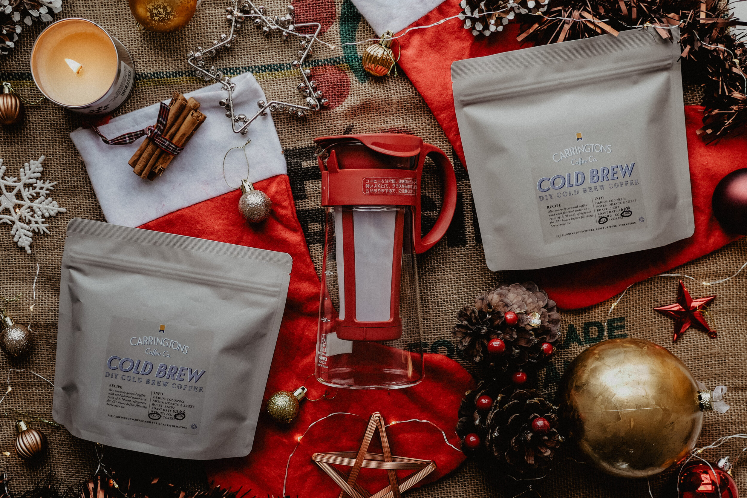 COFFEE GIFTS UK DIY COLD BREW GIFT — Carringtons Coffee Co Roasters