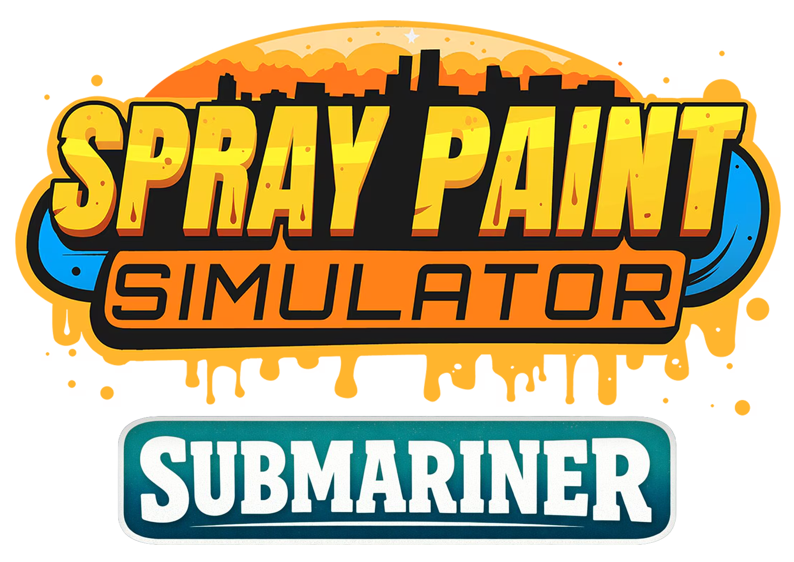 Spray Paint Simulator: Submariner DLC logo.