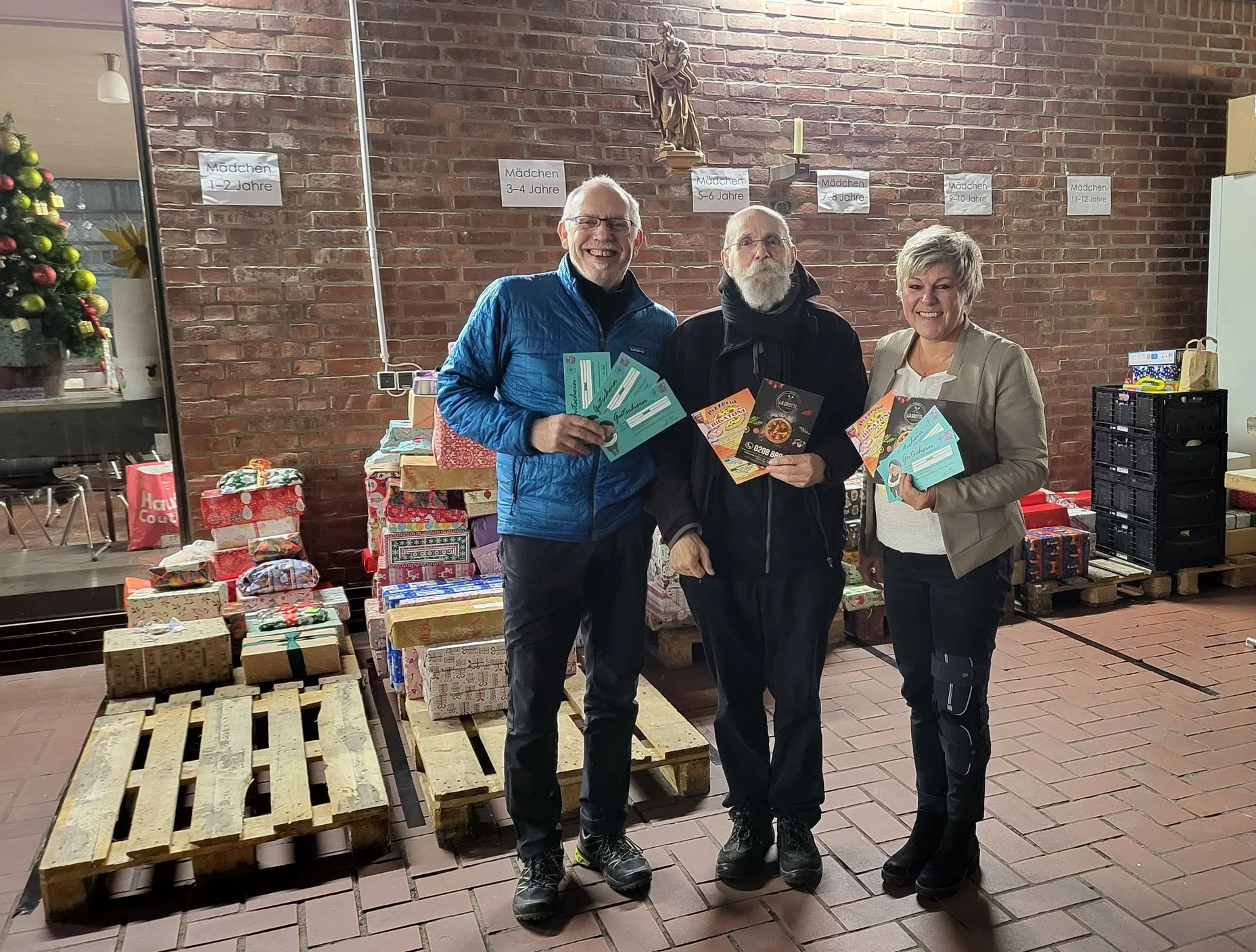 Weihnachtsessen für Familien der Tafel