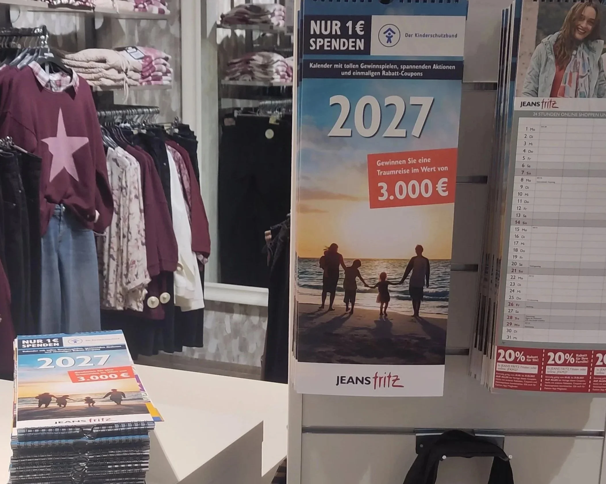 Die Jahres-Kalender 2027 sind da!