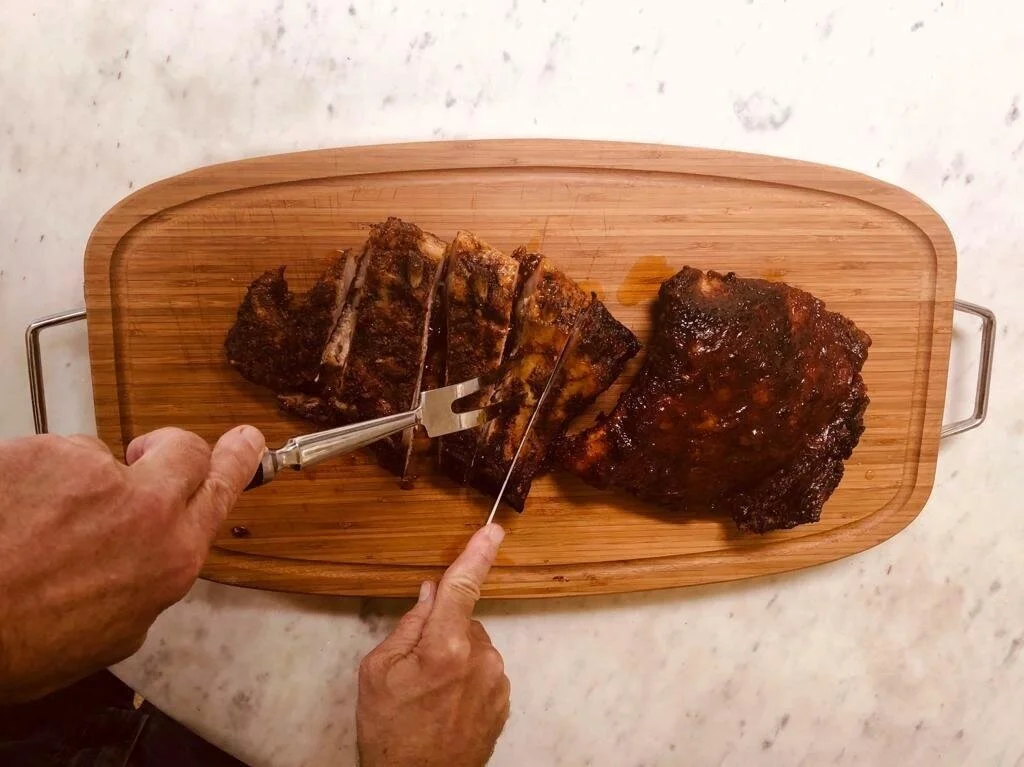 צלעות ברוטב ברביקיו 1000 גרם