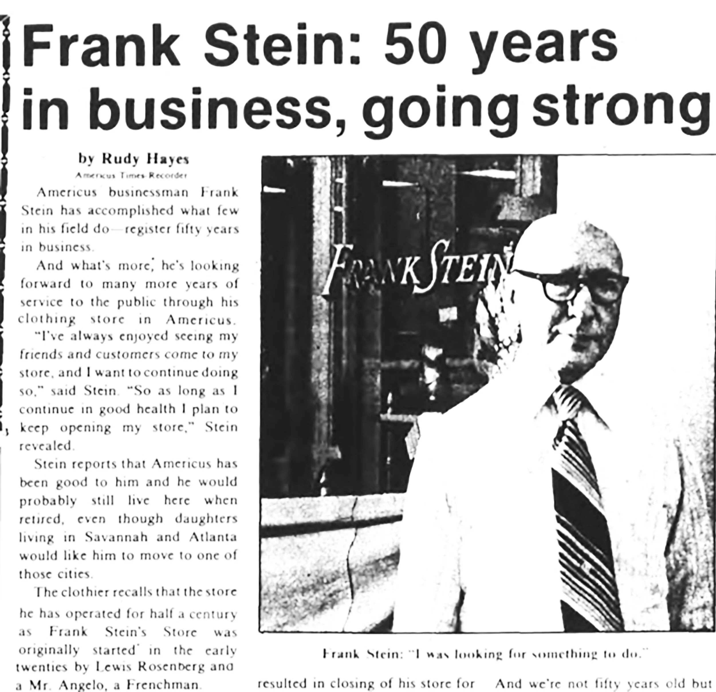 Nature AND Nurture: Frank Stein's The Union