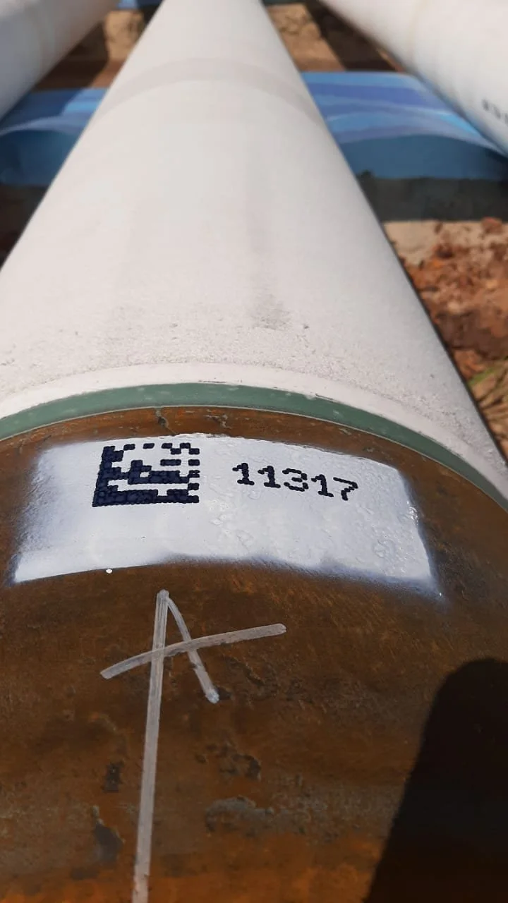 Pipe Marking — OMS | Optical Metrology Services Ltd