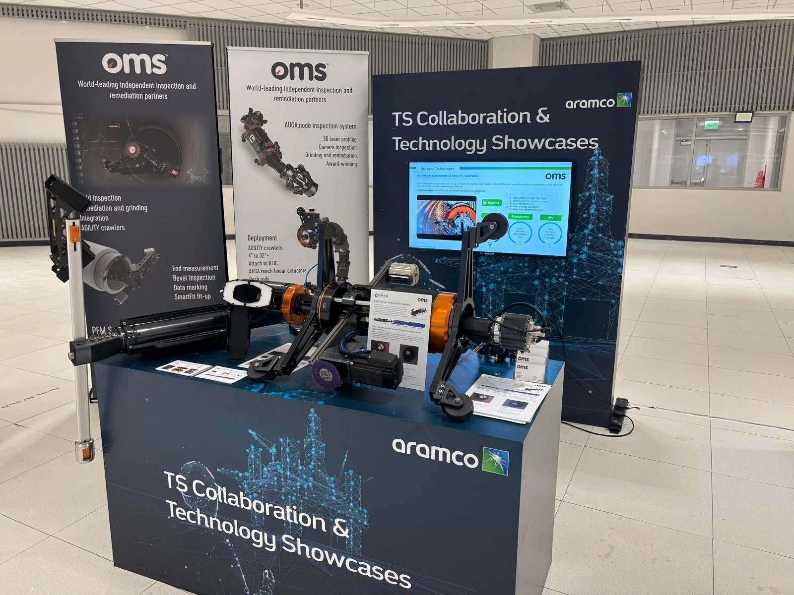 Technology Shaowcase OMS presents at Aramco’s TS Collaboration & Technology Showcase — OMS ...