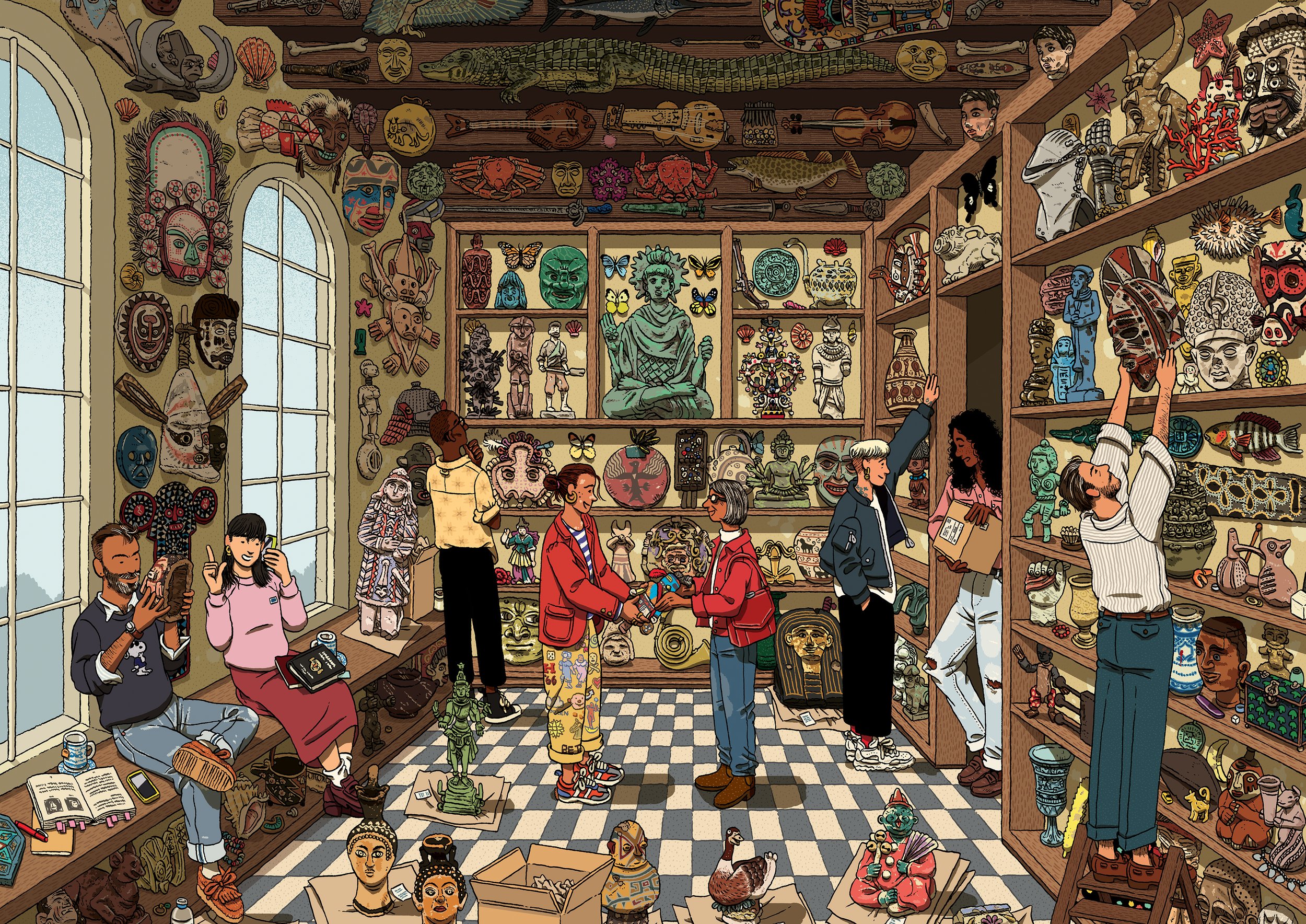 Ilya Milstein Wunderkammer Repatriation Puzzle Ordinary Habit.jpg