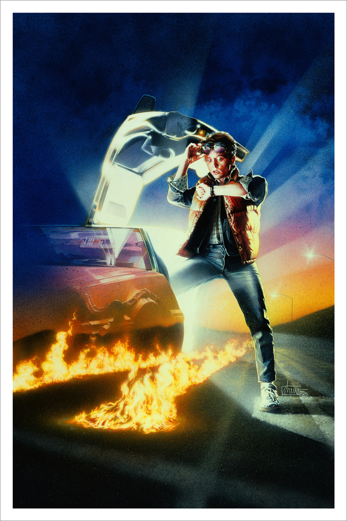 Hero Complex Gallery presents Drew Struzan's 'Back to the Future' Available as Screen Prints for the Very First Time!