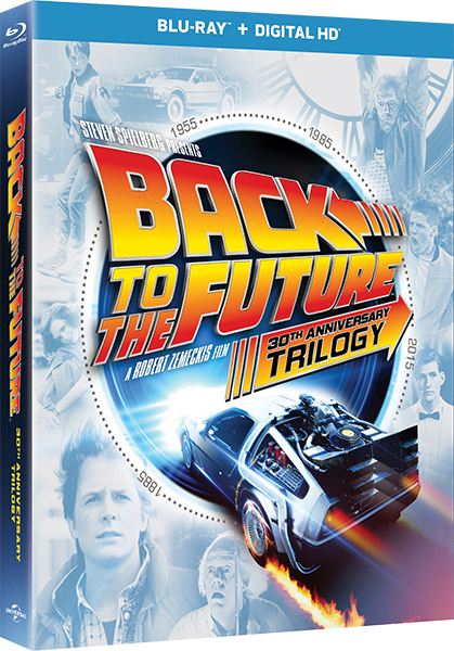 From Universal Pictures Home Entertainment: BACK TO THE FUTURE 30th ANNIVERSARY TRILOGY