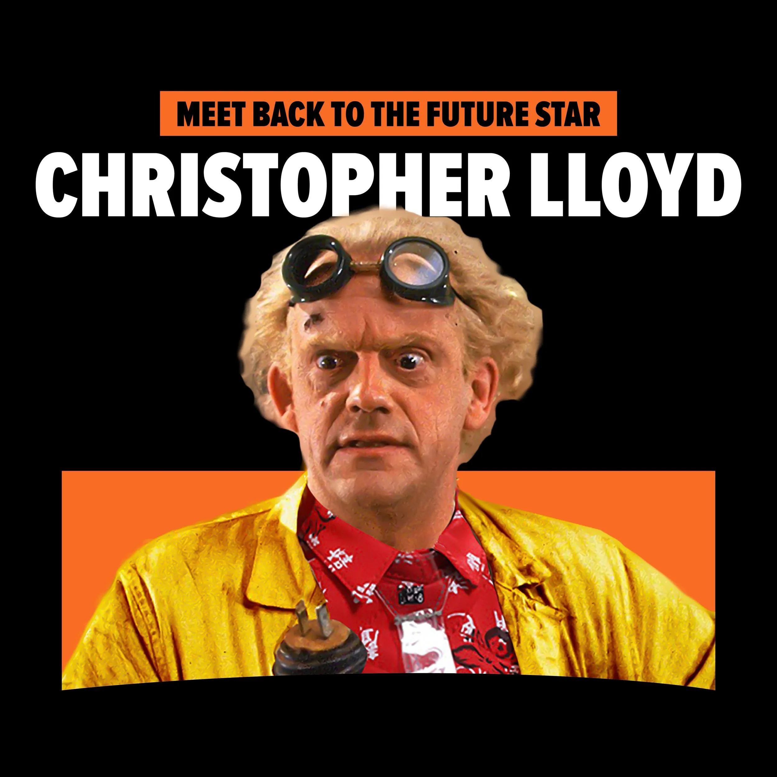 Christopher Lloyd &amp; Tom Wilson at Fan Expo Chicago August 11-12, 2023 — Chicago