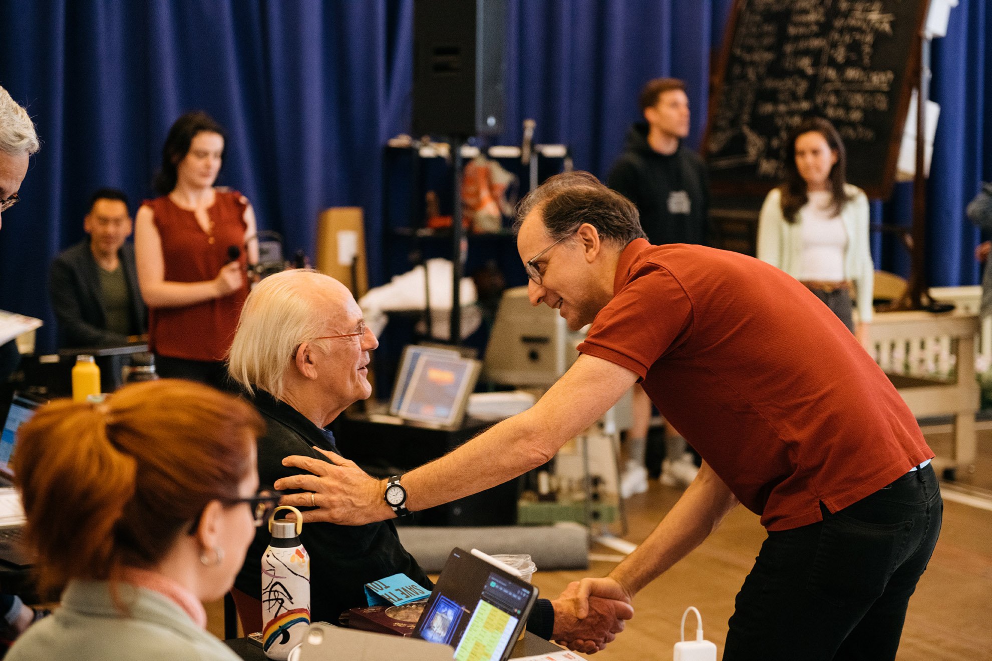 CHRISTOPHER LLOYD and BACK TO THE FUTURE on Broadway director JOHN RANDO 