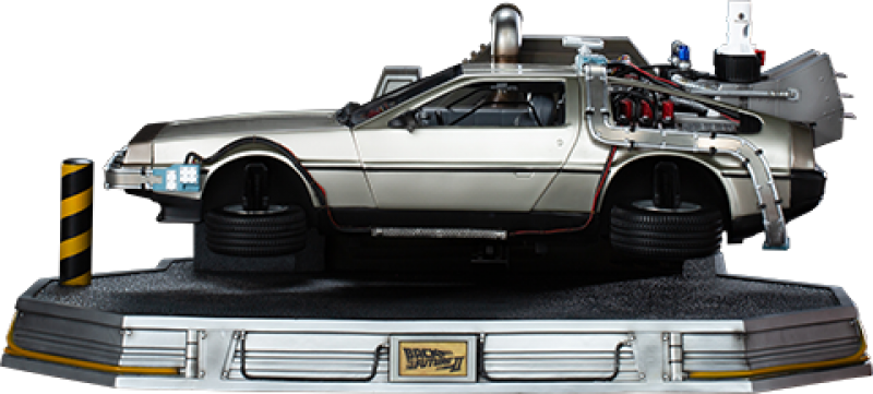 Iron Studios Back to the Future Part II DeLorean (Regular Version) 1:10 Scale Statue