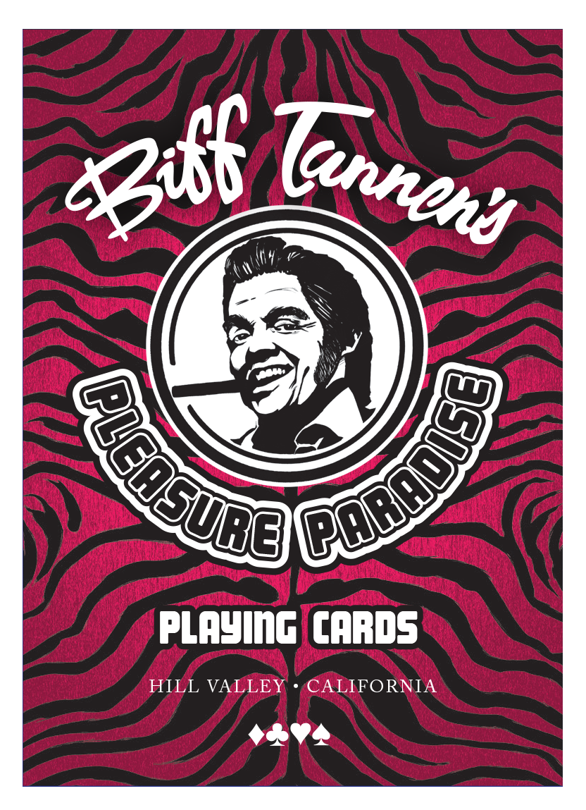 Fanattik Back to the Future Part II "Biff Tannen's Pleasure Paradise" Playing Cards